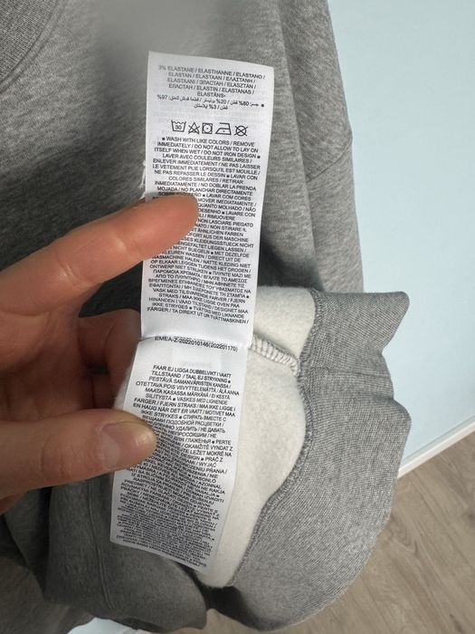 Bluza jordan xs szara damska nowa
