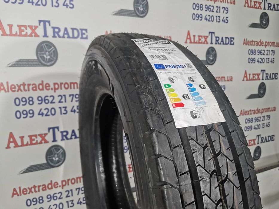 1 шт. 185/75 R16C цешка Bridgestone Duravis R660 одна літня шина нова