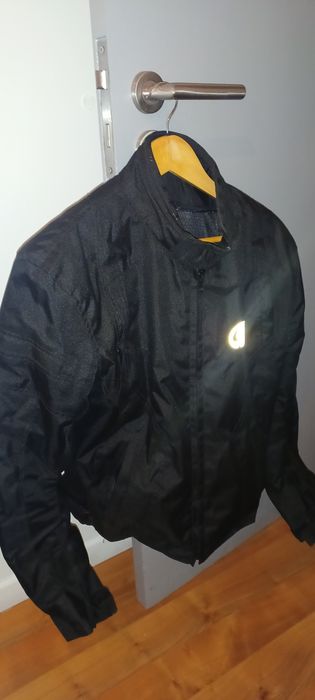 Casaco mota CP fibra, protecção costas e cotovelo