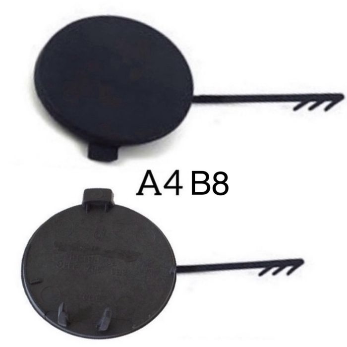 Заглушка Кришка Бампера Крюка Гака Audi,A4,B6,B7,B8,Ауді,А4,Б6,Б7,Б8