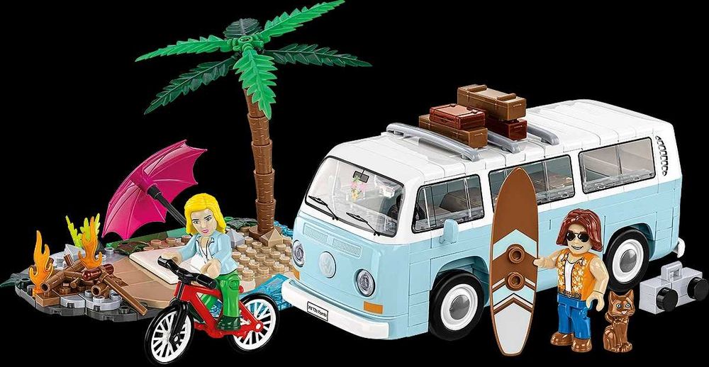 Klocki Cobi 24617 Action Town Volkswagen T2a kombi