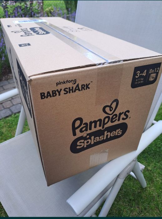 Pampers Splashers pieluchy do pływania r. 3-4 (6-11 kg) 1 paczka 12 sz