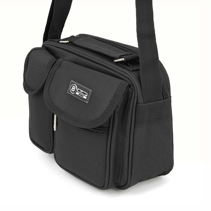 torba męska do pracy mała bellugio czarna