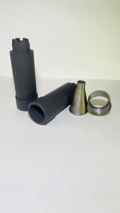 Полумягасник ЛЮКС, пламегаситель ДГК ДТК Глушник на АК 5.45 7.62 ПКМ