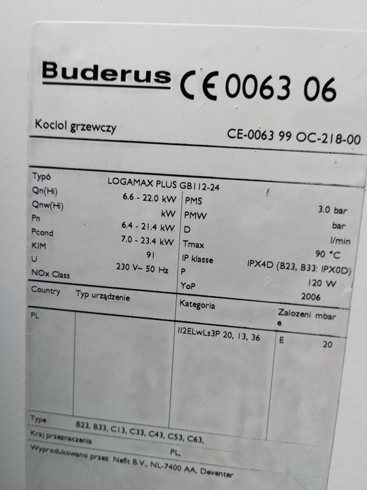 Pompa obiegowa Wilo FRS 25/65-3 Buderus