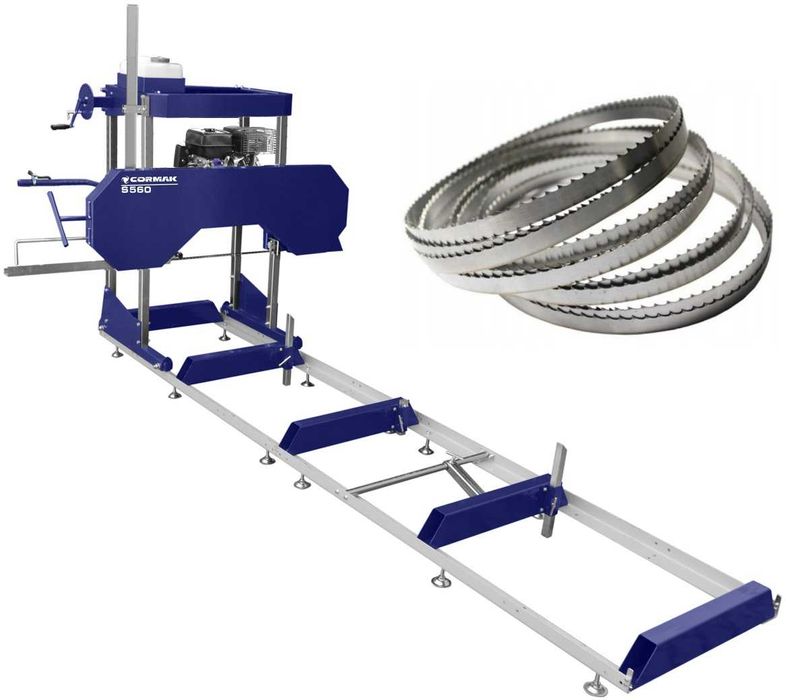 Trak taśmowy, piła taśmowa CORMAK S560 Spalinowy