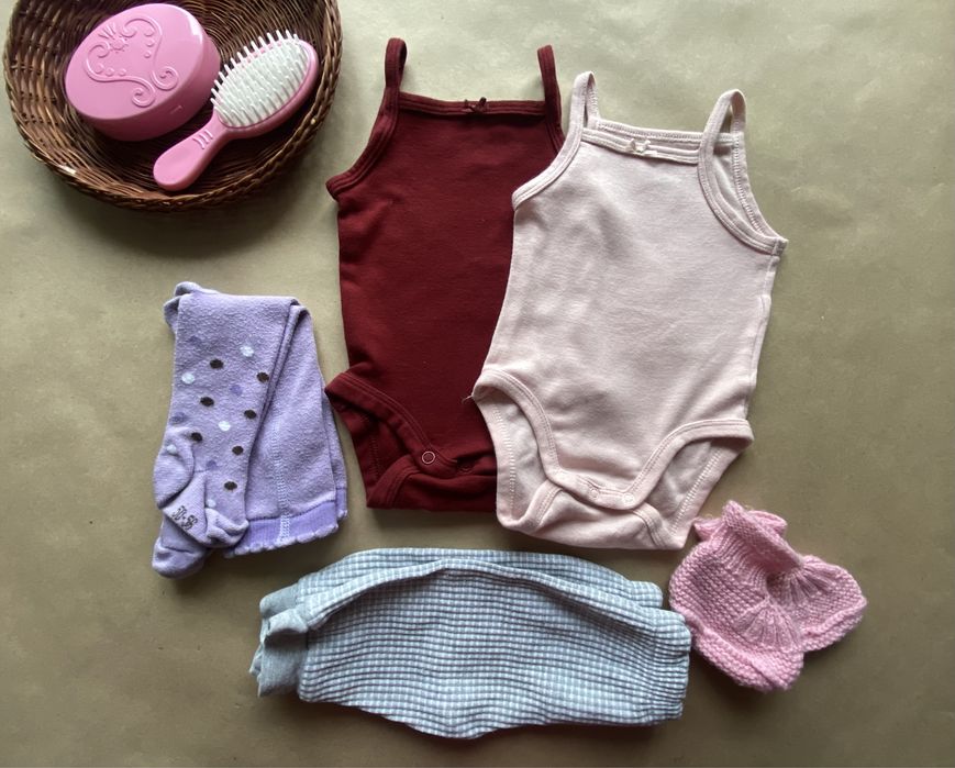 Речі на дівчинку 56-62 см 0-3 міс