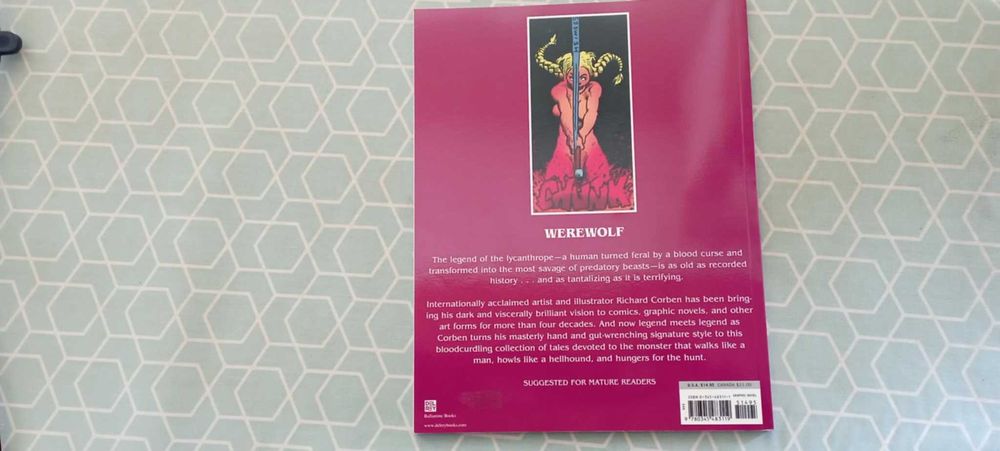 obra prima de richard corben :  werewolf