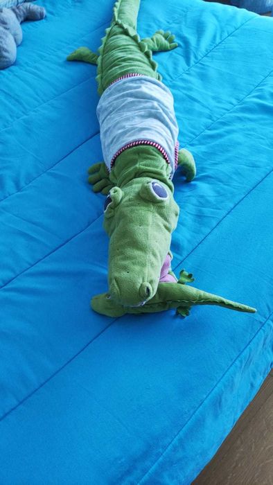 Conjunto de peluches e espelho