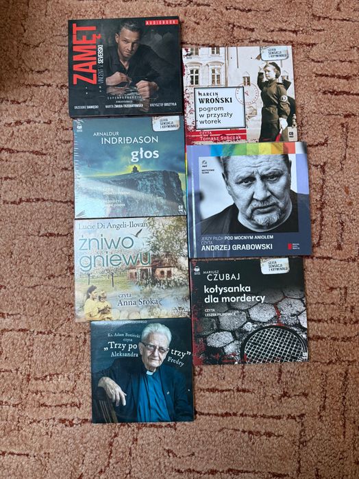 Zestaw płyt CD z filmami