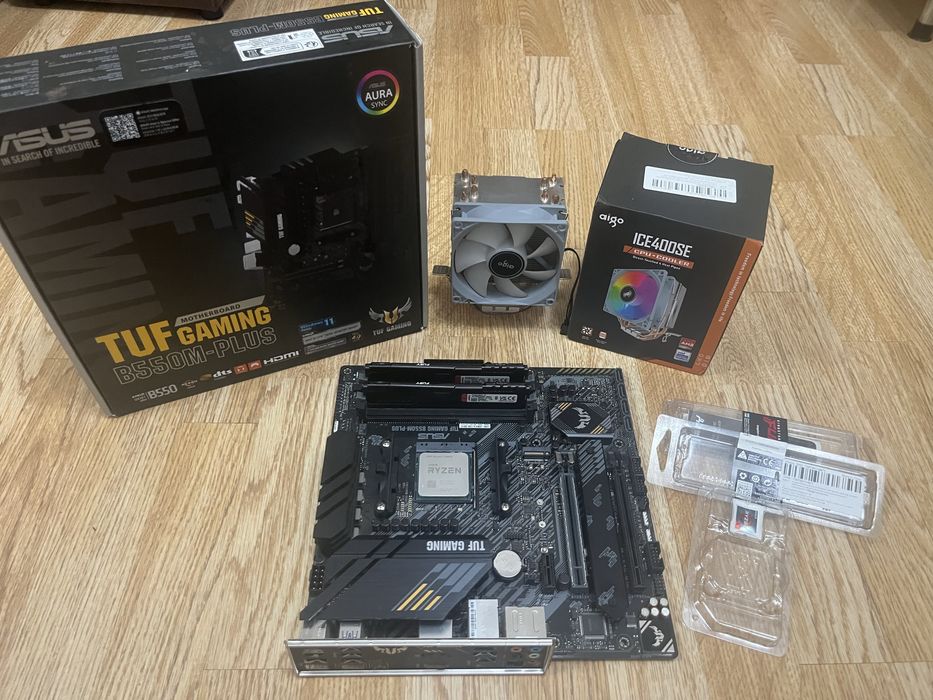 asus tuf gaming b550m plus - купить комплектующие для ПК - Цена на