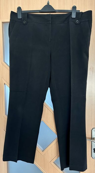 Czarne garniturowe spodnie