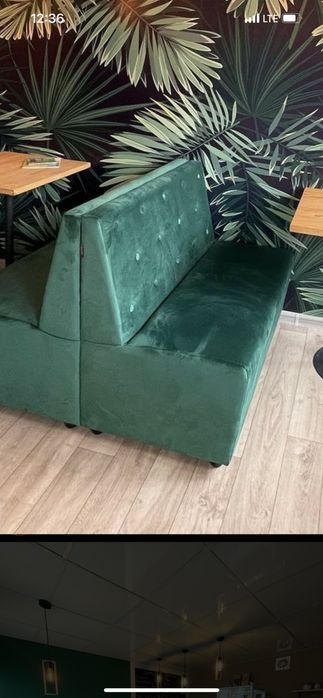 Диван Кавіо без ґудзиків від 3000грн м/п для кафе,барів,ресторанів
