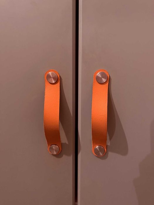 Uchwyt skórzany, skóra garbowana Ikea 153 mm ÖSTERNÄS