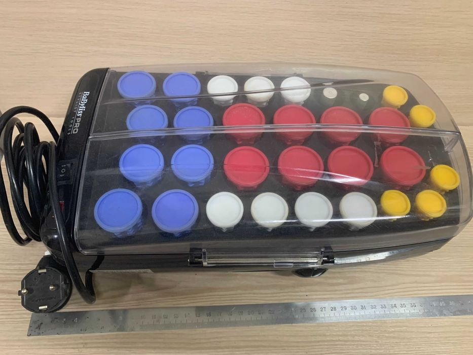 Проф. бігуді BaByliss PRO BAB3031E, термокераміка, затиск. 2 видів