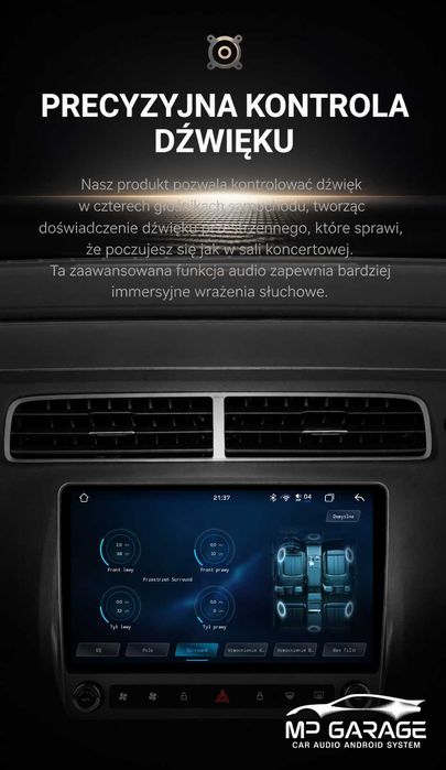 Chevrolet Camaro Android 14 QLED CarPlay Android Auto LTE DSP GPS WiFi Kamera Bluetooth Nawigacja Montaż Gwarancja PL