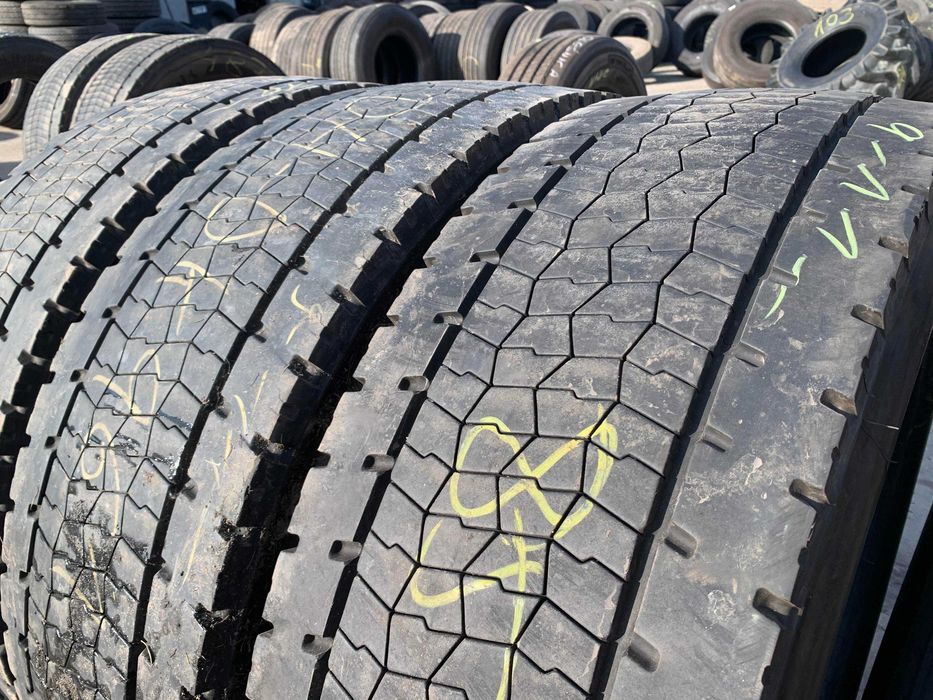 315/70R22.5 Opony BRIDGESTONE ECOPIA H-DRIVE 002 Napęd 9-11mm