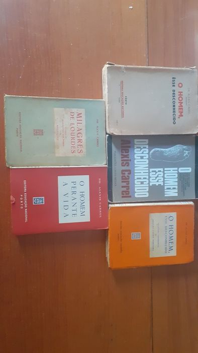 Livros Desmond Morris Alexis Carrel