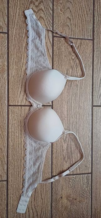 Beżowy# cielisty biustonosz Mey Allura r. 80 A
