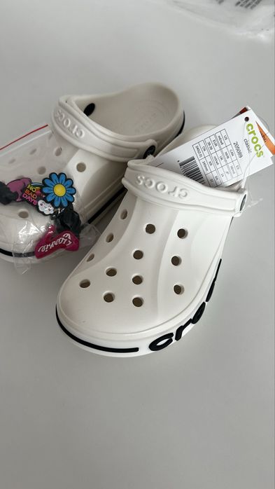 Сабо Крокси Білі/ Crocs Bayband White Women’s