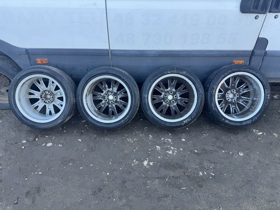 Felgi z oponami 225/45R17 Renault 5x108 Laguna Escape Safrane Vel Sati