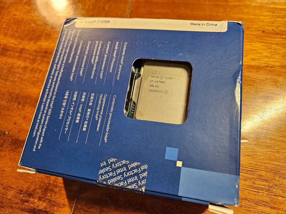 Процесор Intel Core i7-12700K 3.6 GHz / 25 MB  s1700 BOX