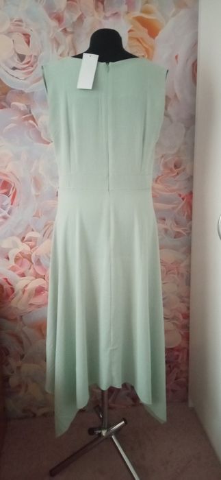Sukienka pastela,mięta