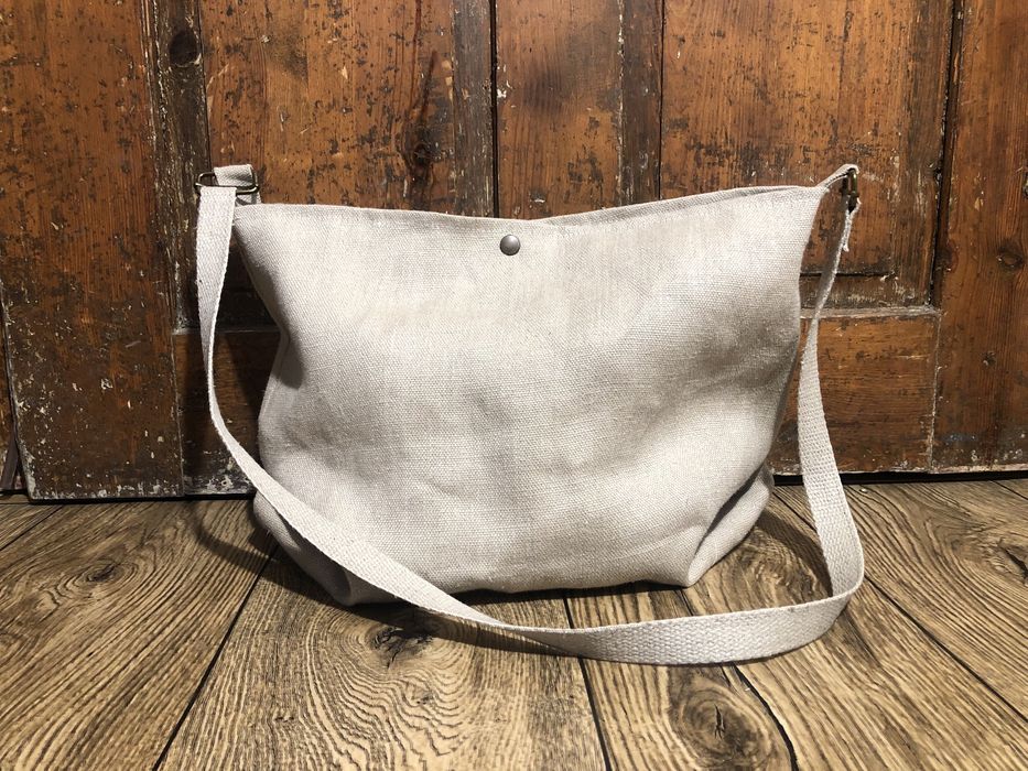 Torebka z tkaniny konopnej