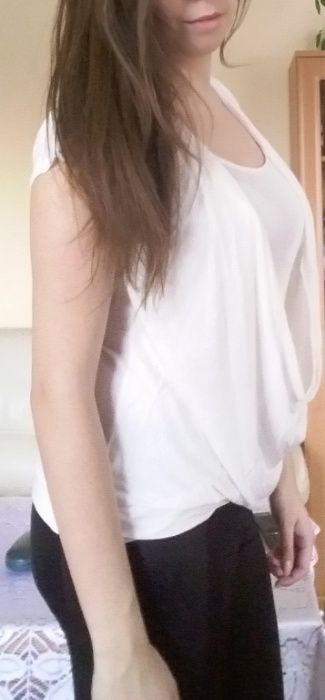 Bluzka Ecri Mgiełka New Look L