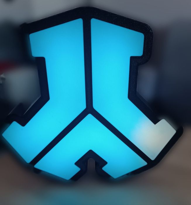 Logo Defqon 1 Led RGB, Lampka Led