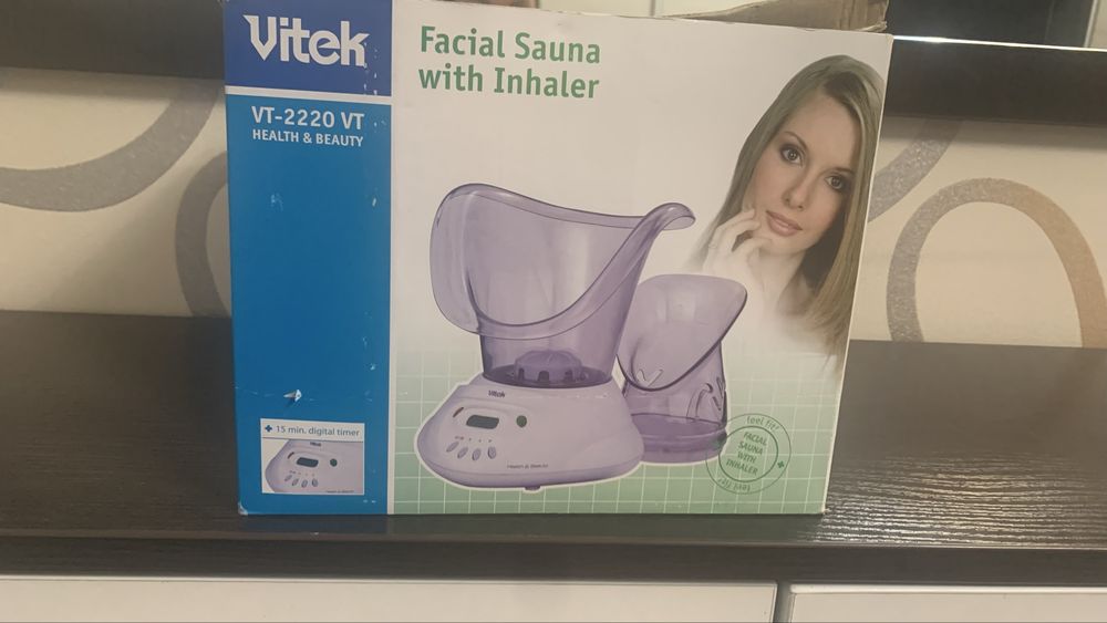 Сауна для обличчя та інгалятор Vitek
