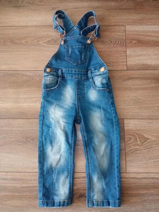 Джинсы на девочку, комбинезон джинсовый(86 см)