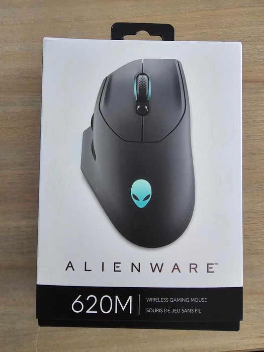 Rato Gaming Alienware AW620M (dark side of the moon) NOVO Sem Fios