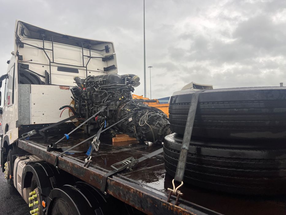 Motor DAF Paccar MX13 com caixa e diferencial