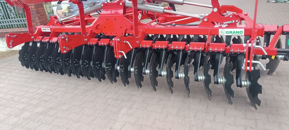 Brona talerzowa 4 m 4.5 lub 5 m GRANO System Janpol UniTech zamiana
