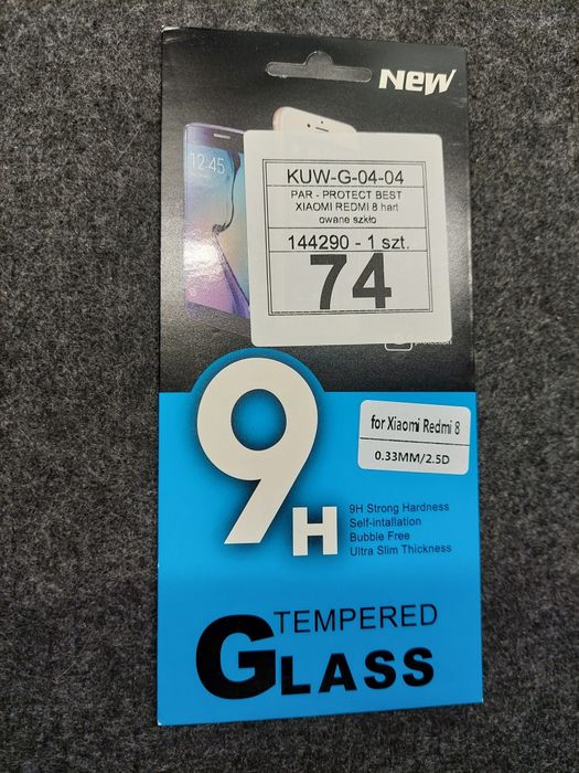 Etui przezroczyste i szkło hartowane Xiomi Redmi 8