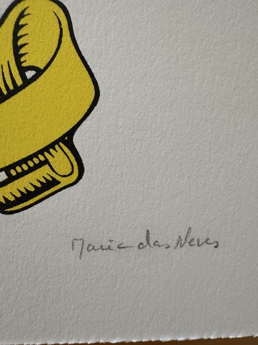 Serigrafia Maria das Neves: edicão CPS : 25x23,5cm