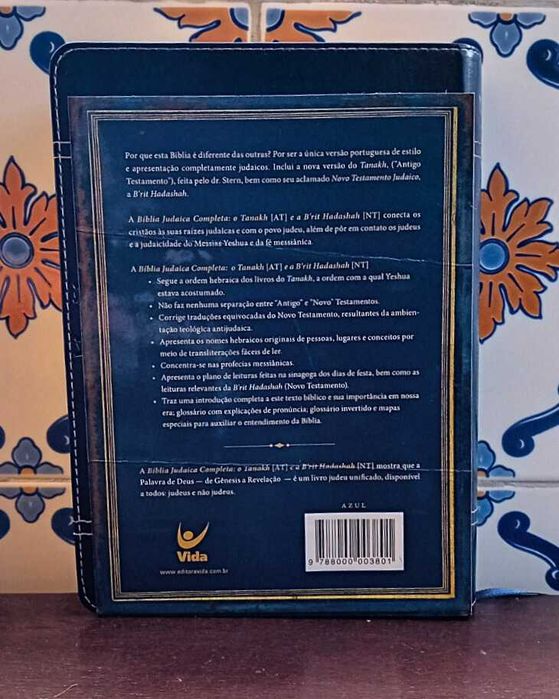 Bíblia Judaica Completa – Capa Luxo Azul (David H. Stern)