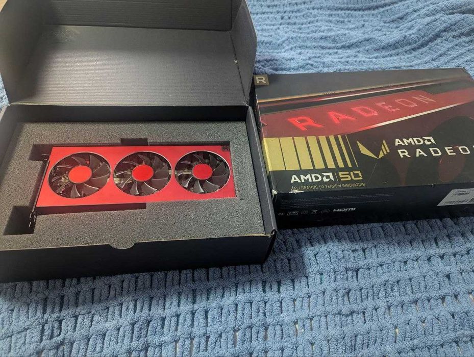 Відеокарта AMD Radeon VII 16GB HBM2 50th Anniversary Edition обслугована в сервісному центрі Honeywell PTM7950 (24.03.2026 за 2000 грн)