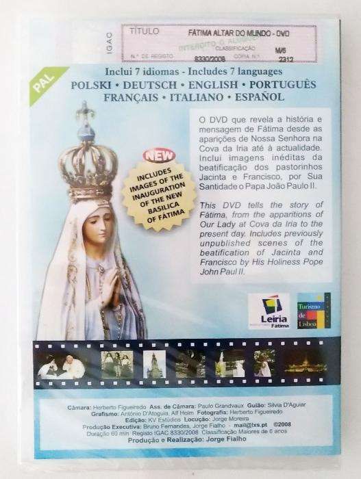 FÁTIMA - Altar do Mundo (DVD) - História e Mensagem