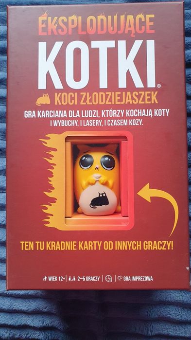 Gra Eksplodujące kotki