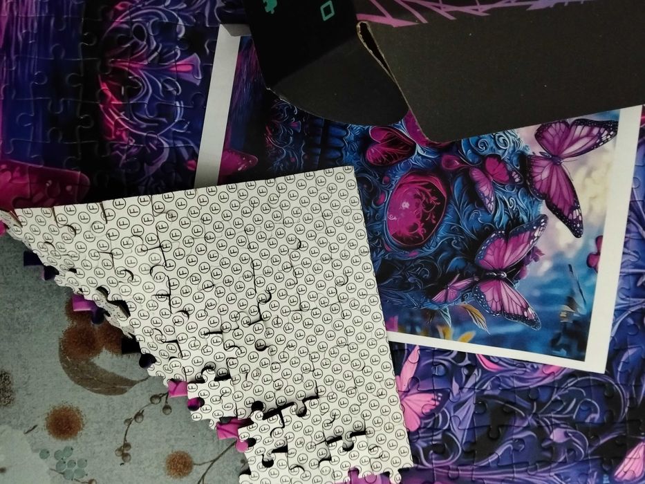 Puzzle caveira 500 peças