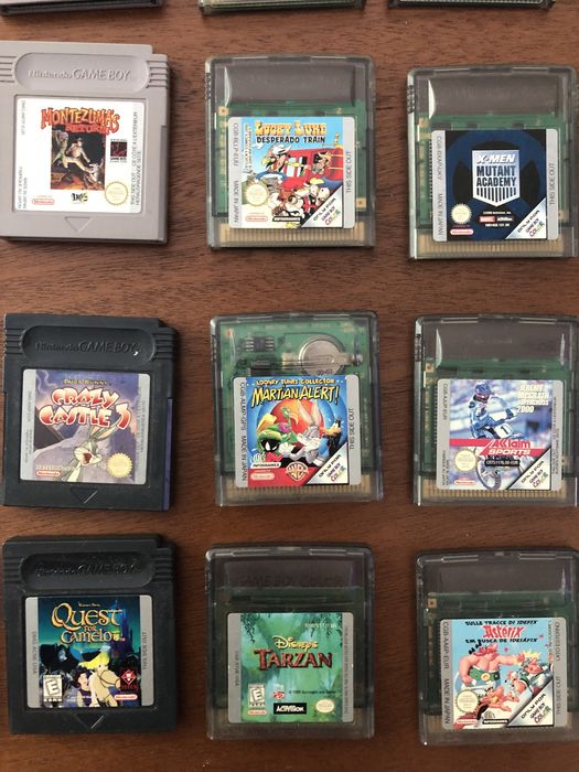 Vários Jogos GameBoy - Tennis, Montezuma, etc (lista na descrição)