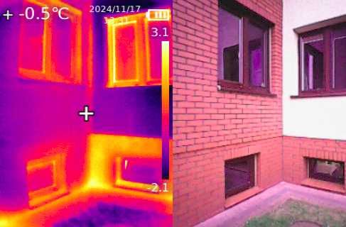 Kamera termowizyjna Uni-T Pro UTi260B - wynajem, odbiór mieszkań