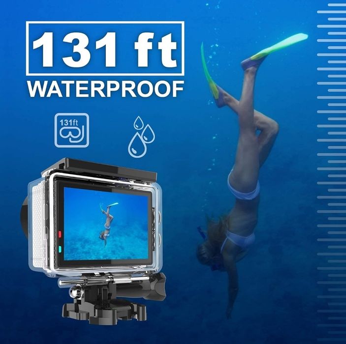 4K WiFi Sports Camera, 20 MP, 40 M64738211259521124