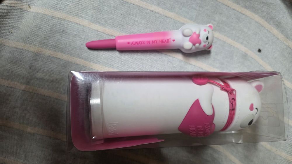 Estojo legami e caneta squezze descontinuado