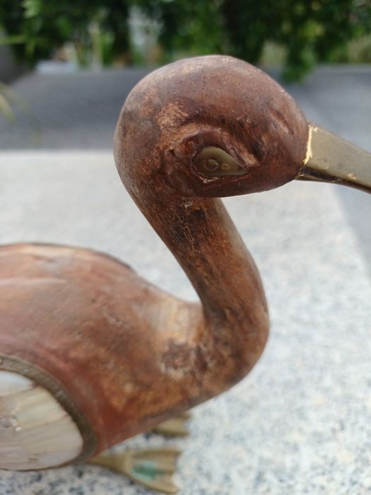 Escultura de pássaro