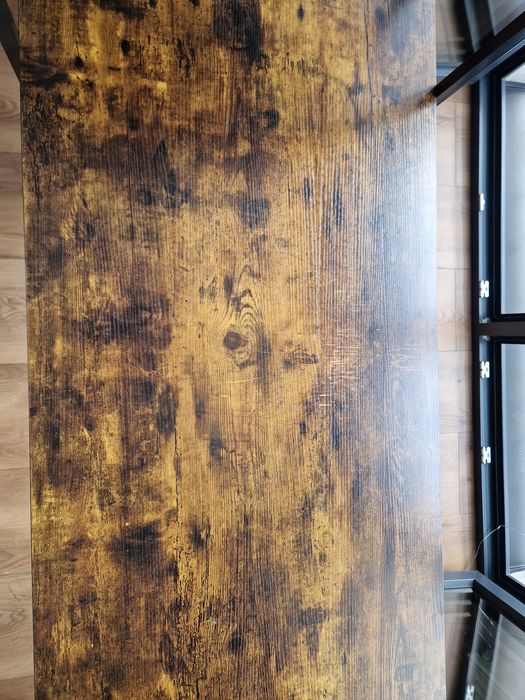 Brązowe biurko 120cm