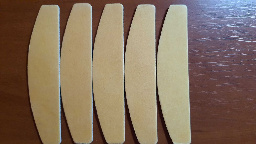 Пилочки для нігтів різних видів тонкі і довгі Нові