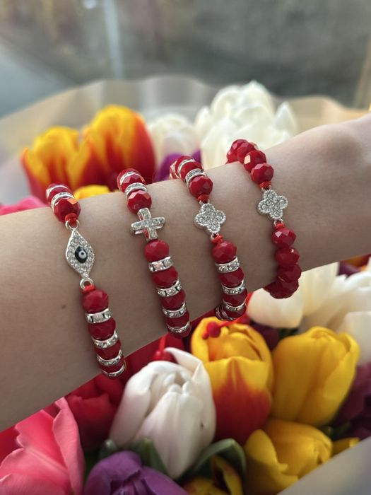 Браслети з чеського хрусталю